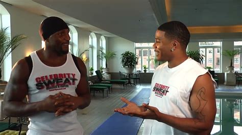 Ray Lewis & Nelly Workout .
